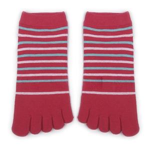 Chaussettes de Pilates et de yoga personnalisables en gros, antidérapantes, à cinq doigts, pour femmes et hommes, course à pied, gym, sport - Product Image 6