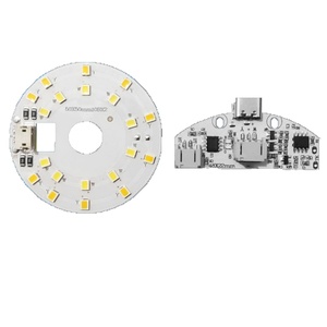 Panneaux de circuits imprimés (PCBA) LED ronds dimmables pour interrupteur de commande de miroir de courtoisie à trois vitesses, circuits de lampe de table à alimentation CC - Product Image 5