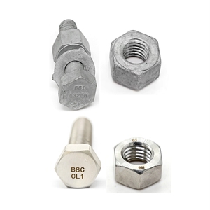 Mạ kẽm nhúng nóng grade8.8 lục giác <span class=keywords><strong>Bolt</strong></span> 8.8 M20 M22 M24 M28 Đen <span class=keywords><strong>8.8S</strong></span> <span class=keywords><strong>Hex</strong></span> bu lông - Product Image 2
