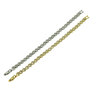 Bracelet en chaîne en alliage au design simple, tendance et innovant, pour femmes, bijoux de mode, vente en gros - Product Image 4