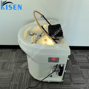 Kisen moderne tragbare Shampoo-Becken Haar wäsche hochwertige heiße Verkauf Fabrik preis Salon möbel mit Spa-Dusche und Dampf garer - Product Image 2