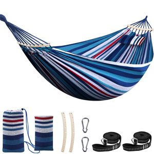 Outdoor Camping <b>Hammock</b> - 2 Person, Lightweight with Carry Bag,Suitable for Camping, Backyard, Patio, Beach and Garden Use - Product Image 1