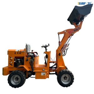 Cargadora Compacta YGZG de Uso Versátil, Material de Acero, Cucharón de 1.2m para Mantenimiento de Paisajes Comunitarios - Product Image 2