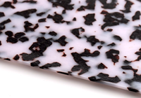 Feuille d'acétate de cellulose multicolore, épaisseur 2,5 mm