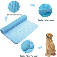 Tapis rafraîchissant d'été pour chien et chat, couverture lavable, auto-refroidissant, respirant, tapis rafraîchissant pour chien
