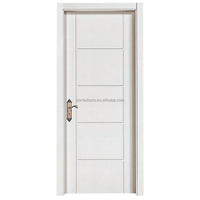 Clés de porte modernes en alliage de zinc Poignées de porte à mortaise pour portes intérieures en bois avec serrure intelligente