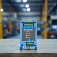 Isolation industrielle Sortie RS485 Modbus RTU 4-20mA Entrée 0-10V Module d'acquisition de courant de tension analogique
