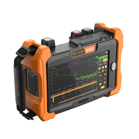 OTDR QX65 1310/1550 nm à large plage dynamique 45 dB, testeur de fibre optique avec zone morte de 0,8 m pour tests de réseau PON FTTH SC