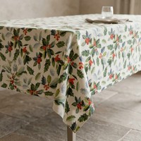 Nappe personnalisée en tissu aspect lin slub 120 GSM 60*84 pouces 100% polyester avec imprimé croisé métallique argenté