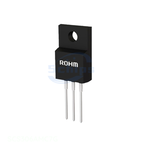 Single Diodes Authorized Distributor SCS306AMC7G DIODE SIL CARB 650V 6A TO220FM TO-220-2 Full Pack - Product Image 1