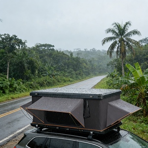 Tienda de Campaña Espaciosa con Techo Rígido, Bolsillos de Almacenamiento Internos y Espacio para Equipo, para Viajes de Camping Organizados - Product Image 1