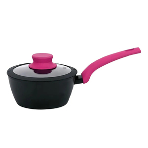 Modern <b>Ceramic</b> Marble Coated 6-Piece Pot <b>Pan</b> Glass Lids Bakelite Handles Non-Stick Aluminum Gas Induction Ready Cookware Set - Product Image 3