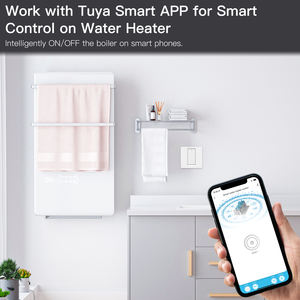 Tuya Smart 4000W 20A WiFi chaudière interrupteur chauffe-eau climatisation voix fonctionne pour <span class=keywords><strong>Alexa</strong></span> Google Home - Product Image 5