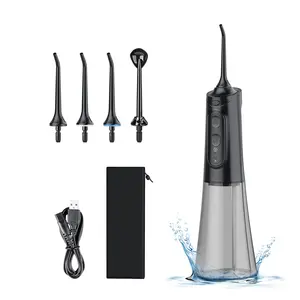 Flosser de agua doméstico de alta calidad 1500 MAh limpiador de dientes ultra sónico con irrigador oral de agua con 4 modos