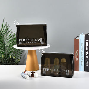 Neceser de Maquillaje para <span class=keywords><strong>Mujer</strong></span> Impermeable de PVC Bolsa de Cosméticos de Viaje <span class=keywords><strong>Estuche</strong></span> Transparente Organizador para Brochas y Artículos de Tocador - Product Image 4