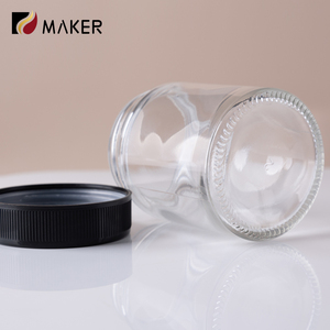 Usine 300ML 70ML stockage des aliments bouchon en plastique bocaux en verre résistant aux enfants jeeter miel grain de café thé confiture bouteille avec la meilleure qualité - Product Image 6