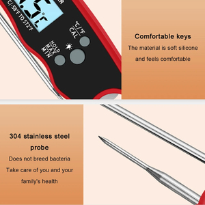 Kitchen Digital <b>BBQ</b> Food Thermometer Meat Cake Candy Fry Dinning Household Cooking Thermometer Gauge Oven Thermometer <b>Tool</b> - Product Image 4