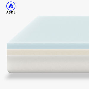 Colchón de espuma de alta densidad con caja de espuma viscoelástica para colchones de espuma viscoelástica de gel de tamaño Individual Doble - Product Image 4