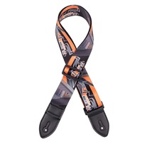 Sangle de guitare à motif géométrique, vente chaude, personnalisée, populaire, en gros, de bonne qualité, en polyester