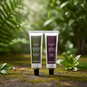 Crème pour les mains Longtake 50mL Thé noir Figue Soin nourrissant quotidien pour la peau Tous types de peau - Product Image 3