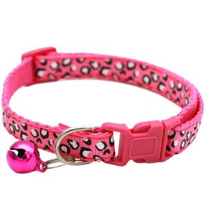 Leopardenmuster 1,0cm Acryl Haustier-Halsband Niedliches Ausziehbares Einziehbares Halsband für Katzen und Hunde Outdoor-Hundeausführ Zubehör - Product Image 5