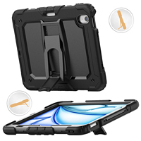 Étui portable antichoc robuste avec béquille pour iPad Air 13 M4 2026 – Meilleures ventes
