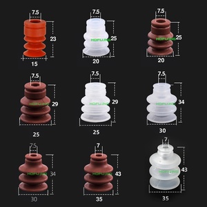 High Quality Custom Industrial <b>Rubber</b> Manipulator Accessories High-Temperature Resistant Vacuum <b>Silicone</b> Suction Cup - Product Image 2