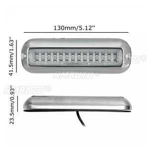 Lumière sous-marine pour bateau rapide, 42 LED, éclairage de navigation, lumière de transom marine, accessoires pour yacht RVS - Product Image 5