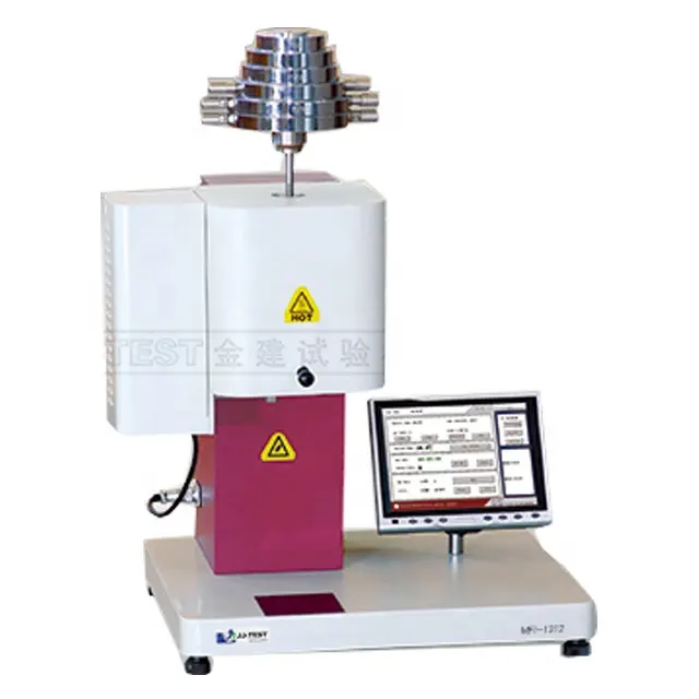 MFI พลาสติกละลายดัชนีการไหลทดสอบ ISO 1133 ASTM D 1238