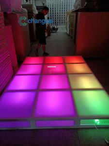 Palco de Vidro para Casamento, Piso de Vidro para Loja de Vestidos de Noiva, Suporte Redondo de Vidro para Piano, Palco em T - Product Image 5