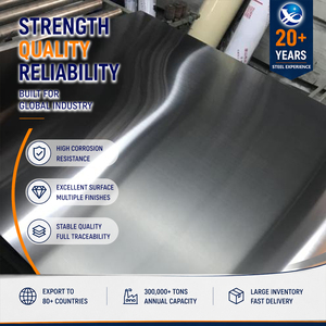 ISO Certified 17-4PH Anti Fingerprint 0.5mm 1000mm GB T3280 Stainless Steel Sheet for Food Processing - Product Image 1