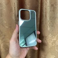 Funda silenciosa con superficie de espejo plateada electrochapada para iPhone 17 Pro Max, con estilo de alta gama y sencillo, cubierta de espejo 16 15 14