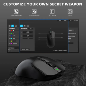 เมาส์ไร้สาย 2026 Original AJAZZ AJ139 PRO USB + 2.4G 4K  เมาส์เกมมิ่งแบบมีสายและไร้สาย 2.4g  แบตเตอรี่ 500mAh น้ำหนักเบา เซ็นเซอร์ PAW3311 - Product Image 3