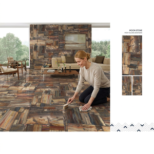 Azulejos de Porcelana Carrara Personalizados de 24x48 Pulgadas con Aspecto de Mármol Pulido para Proyectos Residenciales y Hoteles - Product Image 6