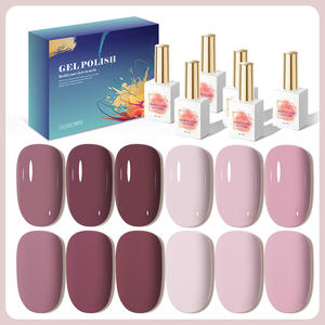 Ailanuo ขวดเจลทาเล็บเจลเคลือบเงา15มล. อุปกรณ์ทำเล็บมืออาชีพ - Product Image 1