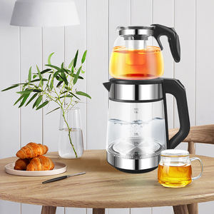 Groothandel Huishoudapparaat 1,8l 0,8l Elektrische Glazen Ketel Met Theefilter - Product Image 6