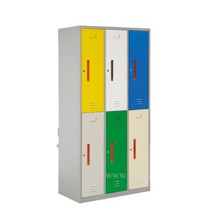 <span class=keywords><strong>Armadietto</strong></span> in metallo a sei porte stile industriale, - Product Image 2