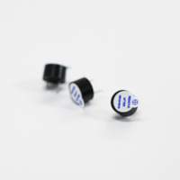 Buzzer Elektromagnetik Aktif SWT Factory 9mm 2.7kHz, Buzzer Alarm Digital DC Through Hole dengan Osilator Terintegrasi
