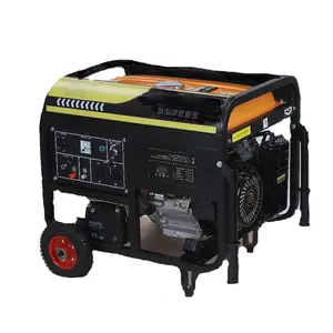 Generator bensin rumah kecil 110v220v tiga fase 380v remote control senyap Generator daya bensin Item harga mesin