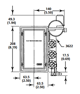 Posicionador de Válvula Electro-Neumática Fisher 3620J con Regulador Fisher y Válvula Solenoide ASCO para un Control Preciso del Flujo - Product Image 5