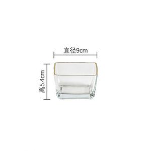 Nuevo Plato de Frutas de Vidrio Transparente de Lujo 2023 con Bandeja de Madera para Servir Alimentos en la Sala de Estar - Product Image 2