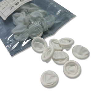 Allesd 500G Latex Vrije Witte Vingerbedjes <span class=keywords><strong>Clear</strong></span> Voor Vingerbescherming - Product Image 5