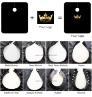 Vente en gros de cape de coiffure pour salon de coiffure, en polyester imperméable, écologique, couleur chocolat, avec logo personnalisé, 160*140cm, salon de beauté