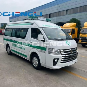 Venta Directa de Fábrica, Ambulancia CLW Foton G9 de Gasolina, Vehículo de Transporte Médico de Emergencia con Camilla para Primeros Auxilios - Product Image 4