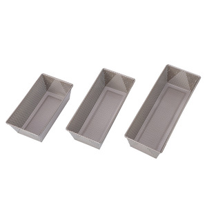 Moule à pâtisserie perforé en acier au carbone doré, rectangulaire, 21, 25, 31 cm, pour gâteau, usage domestique et commercial - Product Image 4