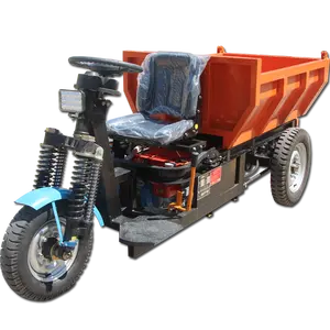 Điều Kiện Mới Mini Xe Máy Xe Ba Bánh Điện Nhỏ Dumper Mini Xe Tải Với Lực Lượng Mạnh Kỹ Thuật