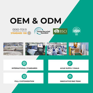 <span class=keywords><strong>Protector</strong></span> de colchón de fondo plano de punto de 100% poliéster personalizado, esterilla de Mahjong trenzada impermeable, <span class=keywords><strong>cama</strong></span> gruesa para niños de Hospital en casa - Product Image 6