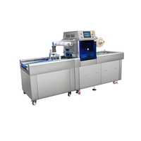 Scelleuse de barquettes en plastique à flux d'air sous vide pneumatique entièrement automatique DQ730AT-V à haute productivité