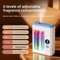Diffuseur d'aromathérapie intelligent, pulvérisateur de parfum automatique, brumisation sans eau, rechargeable, mural, diffusion sur une large surface, 36 dB