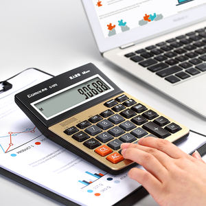 <span class=keywords><strong>Calculadora</strong></span> COMIX de Escritorio para Oficina, Suministros Financieros, <span class=keywords><strong>Calculadora</strong></span> de Computadora, Oficina Comercial, Funciona con Pilas - Product Image 4